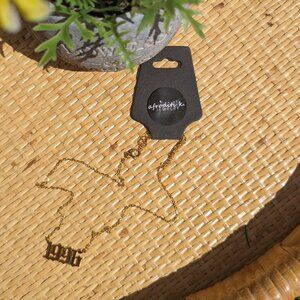 3/$25 1996 BIRTH YEAR NECKLACES